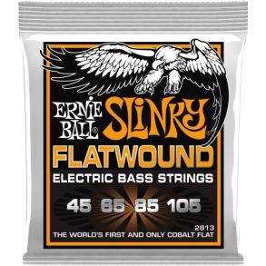 Ernie Ball 2813 Flatwound Cobalt Bass